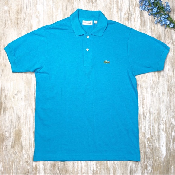 Lacoste Other - NEW! {Lacoste} Recent tag - Blue Cotton Polo Shirt